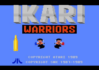 Ikari Warriors Title Screen